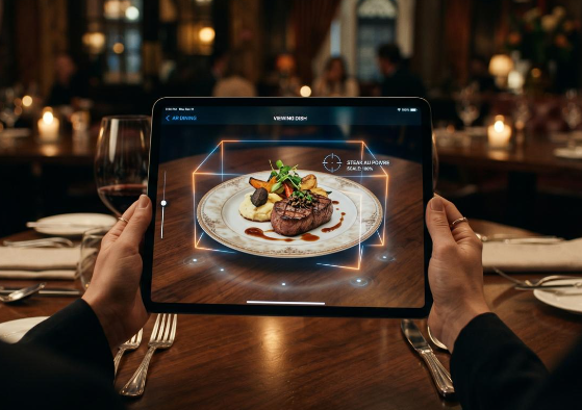 Vos plats prennent vie en 3D & AR