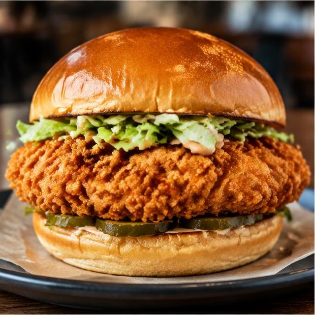 Crispy Chicken Burger