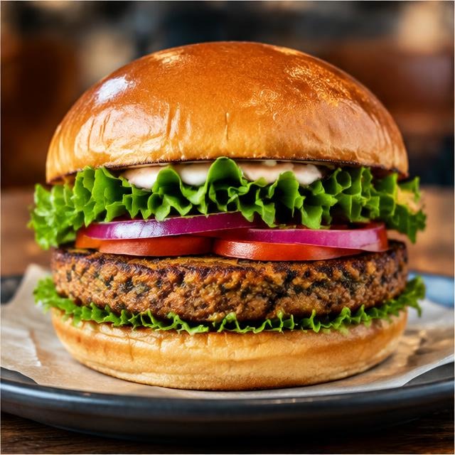 Burger végétarien