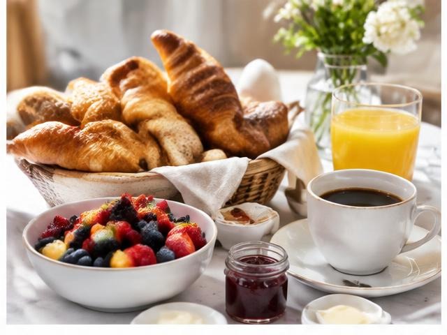 Petit-déjeuner continental